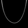 Catena Cuban Luxe – Collana Regolabile in Argento Sterling