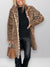 Dames Jas Winter met Luipaardprint – Middenlengte, Warm en Stijlvol voor Koude Dagen