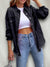Dames Spijkerjasje in Streetstyle – Felle Kleuren, Gescheurde Details en Comfortabele Denim | Zwart