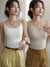 Dames Top Naadloze V-hals Camisole – Ademend, Verstelbare Spaghetti-Riemen, Lichtgewicht en Comfortabel