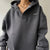 Dames gebreide trui met V-hals | Trenchcoat met normale pasvorm | Grijs