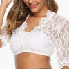 Dirndl Blouse voor Vrouwen, Korte Kanten Mouwen, V-hals | Lichtgewicht 3