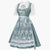 Dirndl Jurk voor Dames, Geborduurd Schort | Knie-lengte 1