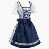 Dirndl Jurk voor Dames | Veterlichaam, Bloempatroon | Oktoberfest 1