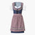 Dirndl Jurk voor Vrouwen | Figuur-Hugging, Geruit | Knie-Lengte | Oktoberfest 4