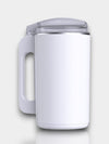 Draagbare Elektrische Koffiemolen 600 ml – Koffiebonenmaler met Veiligheidsmechanisme en RVS Bladen - Wit