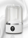 Draagbare Mini Wasmachine met Draadloos Opladen – Compact, Stil & Ideaal voor Ondergoed en Babykleding | Wit