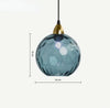 CrystalGlobe Lampada a Sospensione in Vetro per Eleganza Senza Tempo