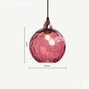 CrystalGlobe Lampada a Sospensione in Vetro per Eleganza Senza Tempo