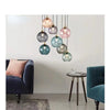CrystalGlobe Lampada a Sospensione in Vetro per Eleganza Senza Tempo