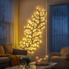 Luna - Lampada da parete LED albero scintillante per momenti magici
