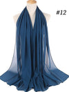 Chiffon Hijab Haarband