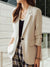 Elegante Damesblazer voor Werk & Vrije Tijd – Comfort, Klasse & Tijdloze Pasvorm | Beige