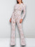 Elegante Lace Jumpsuit met Flatterende Pasvorm en Luxe Details | Wit B
