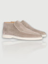 Elegante Loafers Heren van Kalfssuède met Leren Binnenzool voor Stijl en Comfort | Lichtgrijs