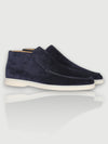 Elegante Loafers Heren van Kalfssuède met Leren Binnenzool voor Stijl en Comfort | Marineblauw