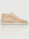 Elegante Loafers Heren van Kalfssuède met Leren Binnenzool voor Stijl en Comfort | Nude