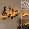 Melodic Notes™️ | Breng emotie en muzikaliteit in huis met deze unieke muzieknoot wanddecoratie