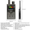 Spy Detector | RF Afluisterapparaat, Verborgen Camera & GPS Tracker Vinder met Laserlens - Anti-Spionage Signaalbescherming
