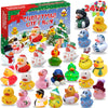 24 stuks kerst badkuip eendjes adventkalender