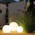 LumiGlow Sphere Light - Solar Tuinlamp met Kleurenopties
