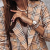 Geruite blazer voor dames, getailleerde pasvorm | Elegant 1