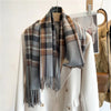 Geruite sjaal voor dames | Winteraccessoire 3