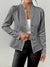 Gestructureerde blazer voor dames | Op maat gemaakt 1