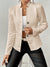 Gestructureerde blazer voor dames | Op maat gemaakt 3