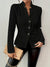 Gestructureerde blazer voor dames | Op maat gemaakt 4