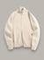 Gezellige Turtleneck Gebreide Trui Dames met Dubbele Rits – Warm en Ademend voor Koud Weer - Abrikoos