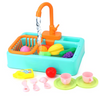 Mini Chef - Set da gioco per lavandino con rubinetto a flusso continuo