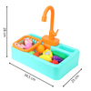 Mini Chef - Set da gioco per lavandino con rubinetto a flusso continuo