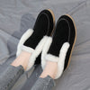 Stivaletti in suede e pelle