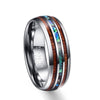 Anello in legno di Koa hawaiano