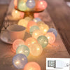 GlowSphere – lanterne in filo di cotone LED per decorazioni di festa