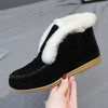 Stivaletti in suede e pelle