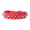 SpikeGuard - Collare Regolabile in Pelle con Borchie per Cani Piccoli e Gatti