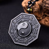 Collane Obsidiana Yin Yang