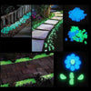 Pietre luminescenti per il giardino