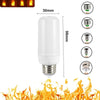 Lampade LED con effetto fiamma