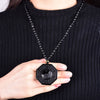 Collane Obsidiana Yin Yang