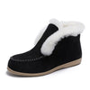 Stivaletti in suede e pelle