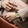 Forsining Heren Skeleton Horloge