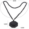 Collane Obsidiana Yin Yang