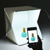Mini fotostudio - Lightbox pieghevole con LED