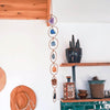 7 Chakra Edelstenen wanddecoratie