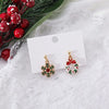 FestiveGlow Orecchini - Look Natalizio Festivo con Accenti Eleganti