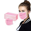 50 Wegwerp Mond Neus Maskers 3-laags