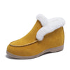 Stivaletti in suede e pelle